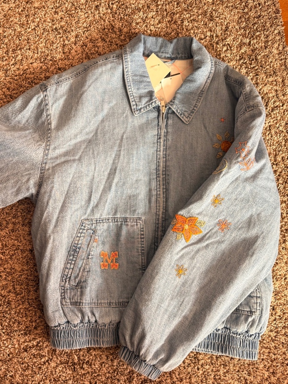 MOTHER The Put Me In Coach Denim Jacket - Picture 5 of 8